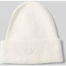 Calvin Klein Mujer Gorros Calvin Klein Gorra - blanco lana