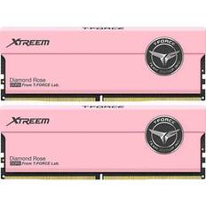 RAM Memory TeamGroup TeamGroup Xtreem 32GB (2X16GB) DDR5 PC5-60800C36 7600MHz Dual Channel Kit Pink