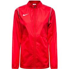 Nike Dame Regntøj Nike Regnjakke Repel Park 20 - Rød/Hvid