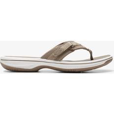 Beige Flip-Flops on sale Clarks Breeze Sea Flip Flop - Taupe
