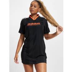 Adidas Jurken Tiro Cut 3-Stripes Jacquard Tee Dress - Schwarz