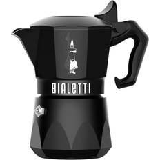 Bialetti Brikka Noir Alfonso-print Coffee Maker 62 g - Aluminium - Black