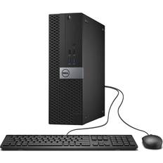 Desktop Computers Dell OptiPlex 5050-SFF Intel Core i5-7500 3.4 GHz 16GB RAM 256GB M.2-NVMe