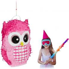 B2X Pinata pink owl