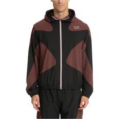 Emporio Armani Ea7 Zip-Hoodie Med Fickor