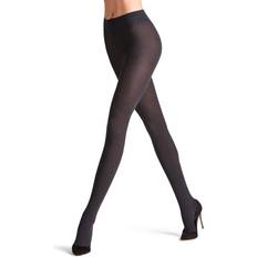 Bomull Strumpbyxor Falke Family Damen Strumpfhose - Black