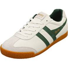 Gola Sko Gola Harrier Mens White Green Classic Trainers