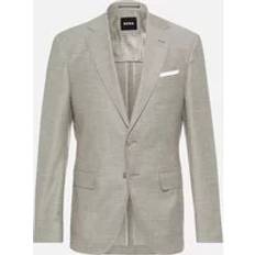 Blanco - Hombre Blazers Slim-Fit Blazer Jacket - H-Hutson-233