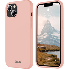 SiGN Liquid Silicone Case for iPhone 15 Plus Pink (iPhone 15 Plus) Smartphone Hülle, Pink