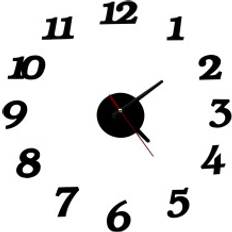 Pricenet Black 12 Hours Wall Clock