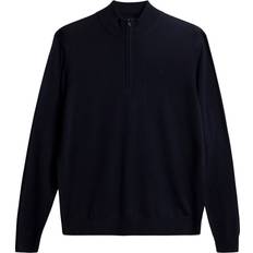 J.Lindeberg Kiyan Quarter Zip Sweater Herr - Navy