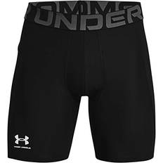 Under Armour Men Men's Underwear Under Armour HeatGear Men's 6" Compression Shorts - Black/White