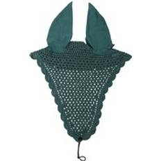 Trensen QHP Fliegenhaube Für Pferde Lungo - Vert