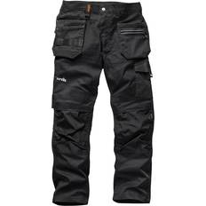 Men Work Pants Scruffs Trade Flex Trouser Black 28R