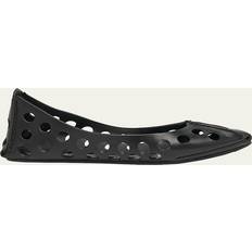 Läder - Unisex Ballerinaskor Alaïa Cutout Leather Ballet Flats