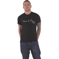 The Beatles T Shirt Now & Then Handwritten Official Mens Black