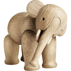 Eiche Dekofiguren Kay Bojesen Lilliput Elephant Nature Dekofigur 7.5cm