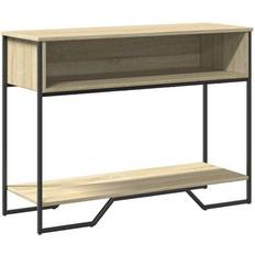 Shelves Console Tables vidaXL 848530 Sonoma Oak Console Table 35x100cm