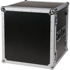 Studio Equipment DAP Audio flightcase 19" 12 he mit deckel/rackschienen vorne und hinten Schwarz 25,7 kg