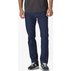Patagonia Herr Jeans Patagonia Regenerative Organic Pilot Straight Fit Jeans - Blå