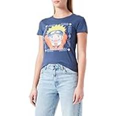 Denim T-shirts Naruto Naruto"Happy Valetine's Day" WONARUTTS059 T-shirt dam - Denim