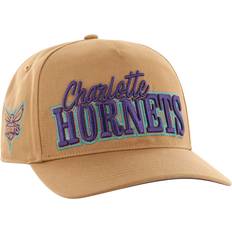 '47 Basketball Caps '47 Men's Tan Charlotte Hornets Barnes Hitch Adjustable Hat