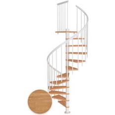Trä Spiraltrappor Dolle Spiraltrapp Montréal Eik Oljet Classic 2