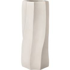 Ernst Vaser Ernst Stengods Ø13x31 cm Naturvit - Beige Vas