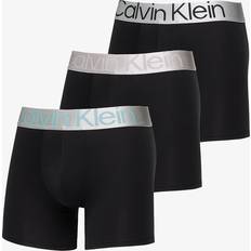 Stål Underkläder Calvin Klein Steel Svarta Boxerkalsonger 3-pack