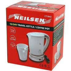 Neilsen 12V/24V Electric Travel Kettle Coffee Pot With Indication