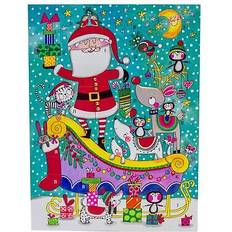 Advent Calendars Carousel Home Santa sleigh animals christmas advent calendar children's traditional calendar