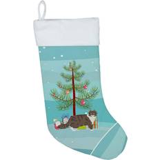 Hanging Stockings The Holiday Aisle Christmas Blue/Green/Brown Stocking 18"