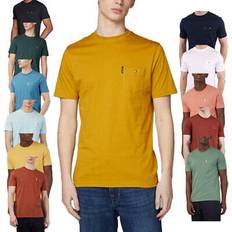 Ben Sherman Clothing Ben Sherman Men's Crew Neck Short Sleeve Casual Summer Cotton Tee - Black