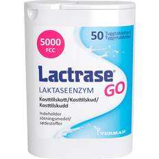 Lactrase Lactrase Go 50 stk Tablet