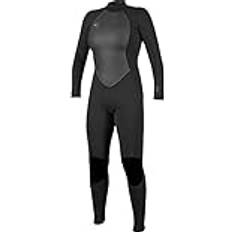 Grey Wetsuits O'Neill O'Neill Reactor 3/2mm Womens Back Zip Wetsuit 2024 Black
