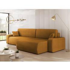 Divansoffor - Plast Mirjan24 Barile Med Divan 3-Sits Beige Divansoffa & Schäslongsoffa Manchester Soffa