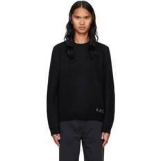 Clothing A.P.C. Black Edward Sweater - Black