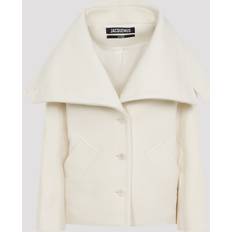 Women - Wool Coats Jacquemus Caban Caruso Trench E Impermeabili Nero Donna - Black