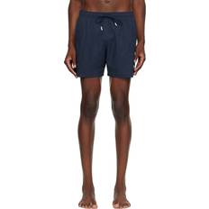 Swimwear BOSS Navy Signature Stripe Swim Shorts - Dark Blue Men's