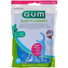 Hammastikut GUM Easy-Flossers Mint 90-pack