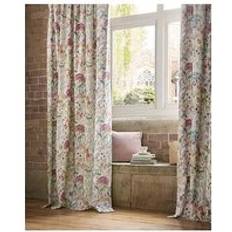 Voyage Maison Voyage Country Hedgerow Lotus Pleated Lined Curtains 229 x 183 cm Print