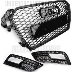 Bumpers RS4 Style Honeycomb Front Grille & Fog Covers Audi A4 B8.5