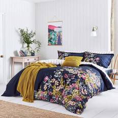 Joules Cambridge Floral Super King Set + 2 Pillowcases (Superking) Duvet Cover Blue