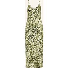 AllSaints Gröna Klänningar AllSaints Bryony Leopardmönstrad Midiklänning - Grön