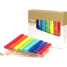 Stagg Xylophone Coloured 8 Key