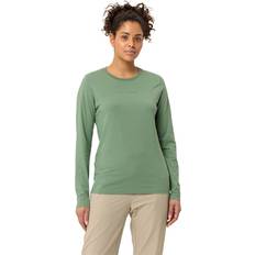 Vaude Overdele Vaude Women's Logo L/S T-Shirt - Grøn