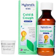 Kids Cold & Cough Nighttime Syrup - Grape - 4 fl oz