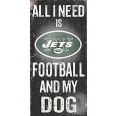 Fan Creations N0640 New York Jets Football and My Dog Sign