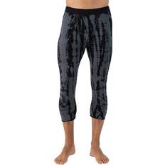 Clothing Mons Royale Merino Cascade Flex 3/4 Legging Base Layer B - Grey Tie Dye