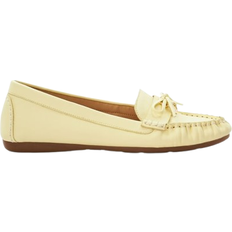 Women - Yellow Low Shoes Dune London Grovers - Lemon